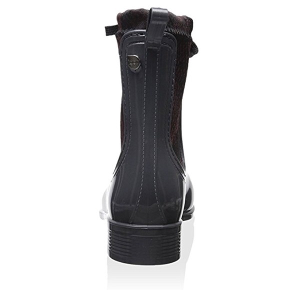 Black Short Rain Boot - Picture 5 of 6